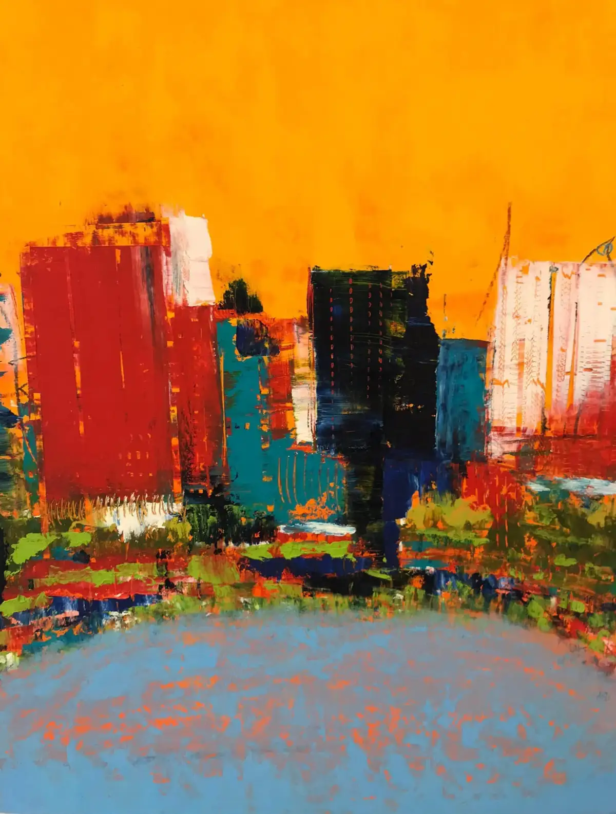Sunlit Miracle Mile — 30x30